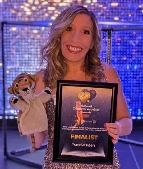 Jen, founder of tuneful tigers